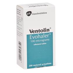 Ventolin Inhaler (Salbutamol) 1