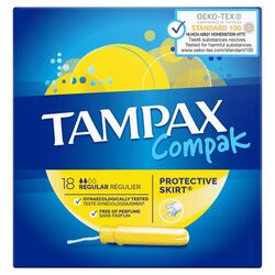 Tampax Compak - 18 Pack