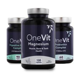 OneVit No Bloat Bundle Packshot